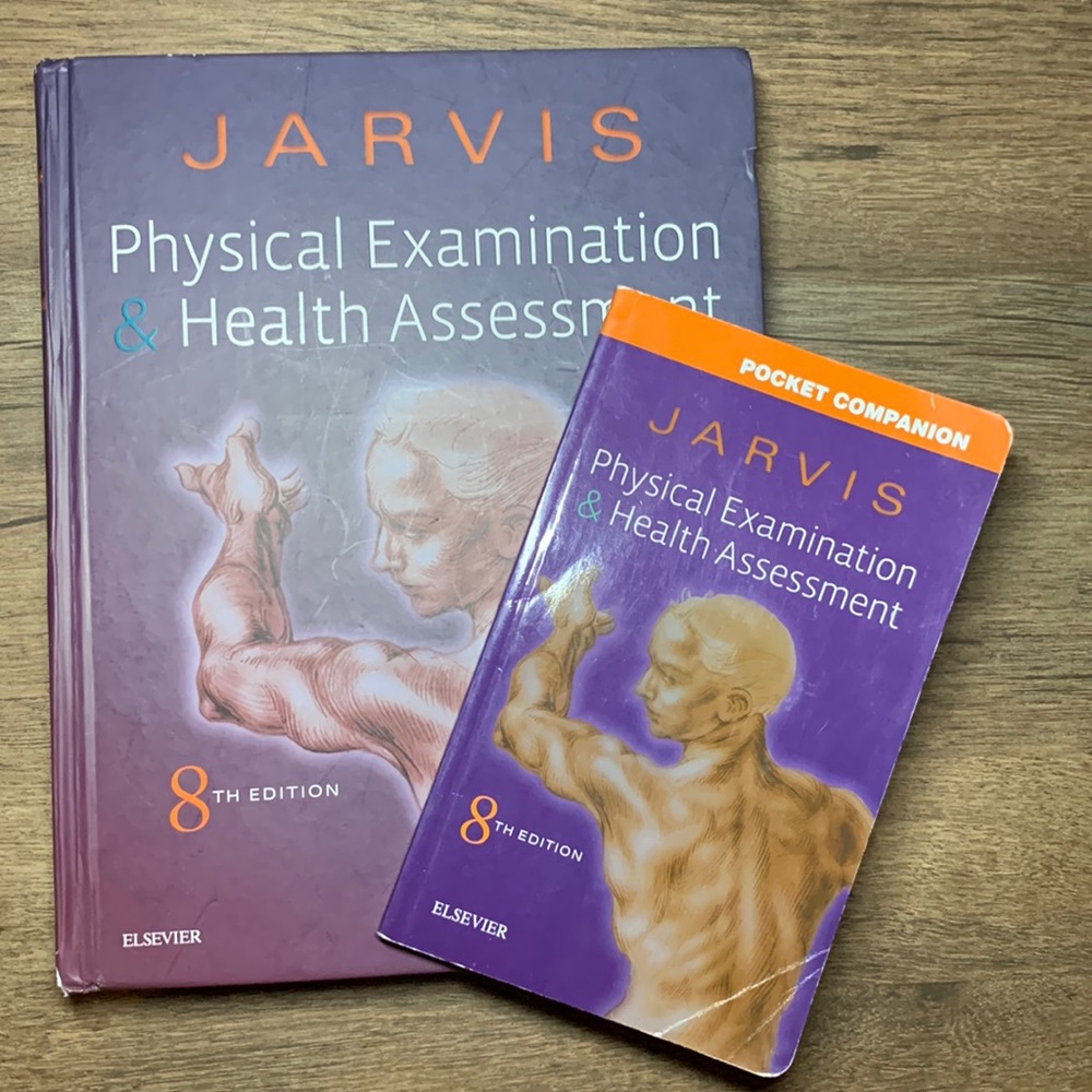SOLD-Jarvis Physical Examination & Health Assessment 8th Ed and Pocket Companion